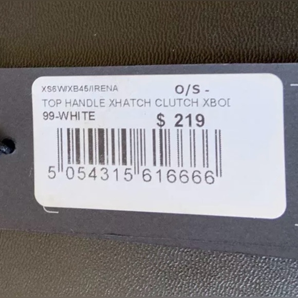 Ted Baker Tophandle Bag White Like New - Picture 6 of 6